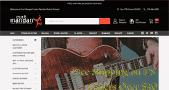 Desktop Screenshot of curtmangan.com